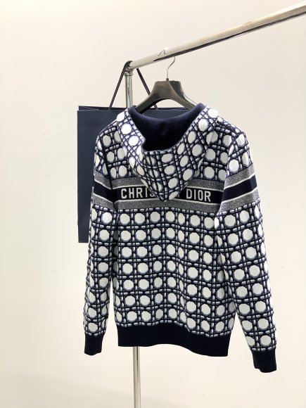 Dior - Мужская кашемировая двусторонняя кофта толстовка TI_2910DI8 Dior - Мужская кашемировая двусторонняя кофта толстовка TI_2910DI8