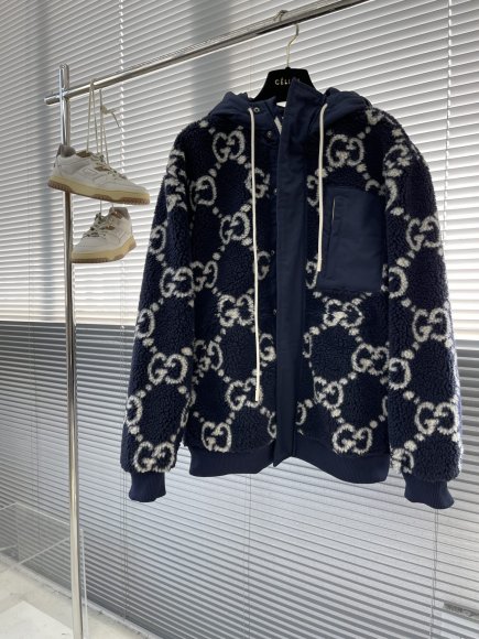 Gucci Cruise - Мужская шерстяная толстовка куртка DZ_1211GU2 Gucci Cruise - Мужская шерстяная толстовка куртка DZ_1211GU2