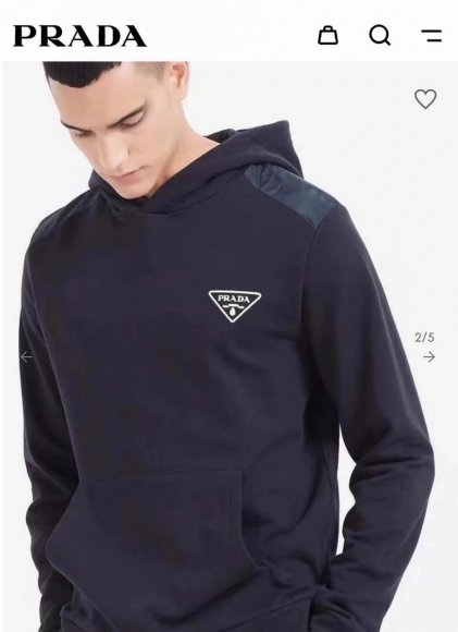 Prada - Мужская кофта худи AH_1201PR1 Prada - Мужская кофта худи AH_1201PR1