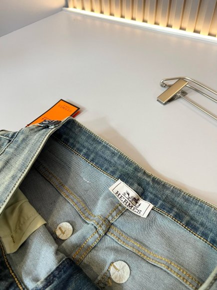 Hermes - Мужские штаны джинсы DF_2407HE15 Hermes - Мужские штаны джинсы DF_2407HE15