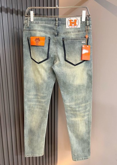 Hermes - Мужские штаны джинсы DF_2407HE15 Hermes - Мужские штаны джинсы DF_2407HE15
