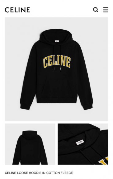 Celine - Мужская кофта худи толстовка DZ_0908CE14