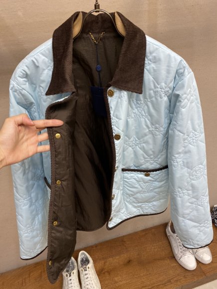 Louis Vuitton Tyler - Мужская стеганая куртка ветровка DZ_2308LV1 Louis Vuitton Tyler - Мужская стеганая куртка ветровка DZ_2308LV1