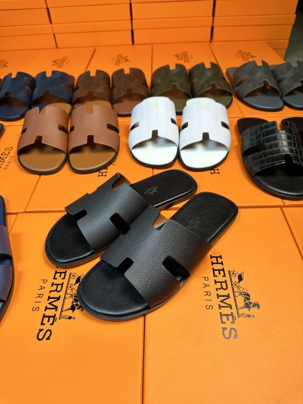 Hermes - Мужские шлепанцы сандалии GTL_1004HE4