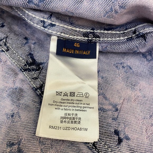 Louis Vuitton - Мужская джинсовая куртка рубашка DZ_1410LV2