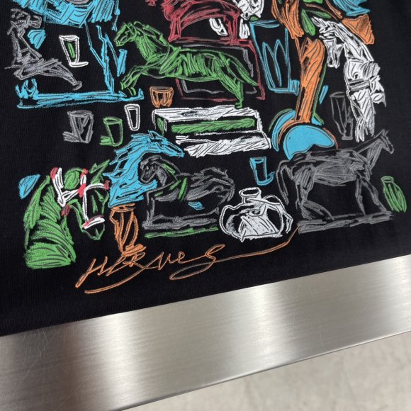 Hermes - Мужская футболка майка DZ_2803HE9 Hermes - Мужская футболка майка DZ_2803HE9