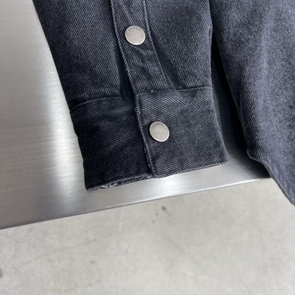 Gucci - Мужская двусторонняя шерстяная джинсовая рубашка куртка TJ_3010GU1