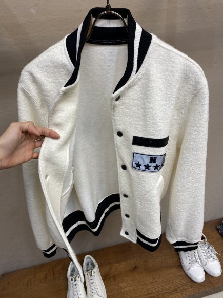 Givenchy Casentino - Мужская шерстяная кофта куртка DZ_1501GI1