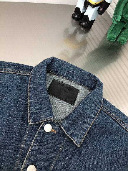 Prada - Мужская джинсовая рубашка куртка DZ_1208PR1