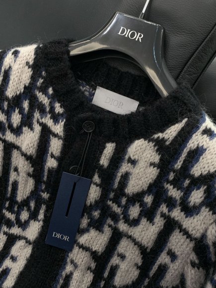 Dior - Женская шерстяная кофта кардиган TI_1701DI1 Dior - Женская шерстяная кофта кардиган TI_1701DI1