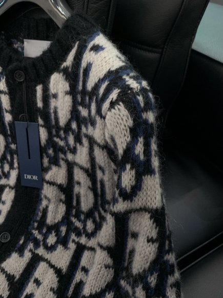 Dior - Женская шерстяная кофта кардиган TI_1701DI1 Dior - Женская шерстяная кофта кардиган TI_1701DI1