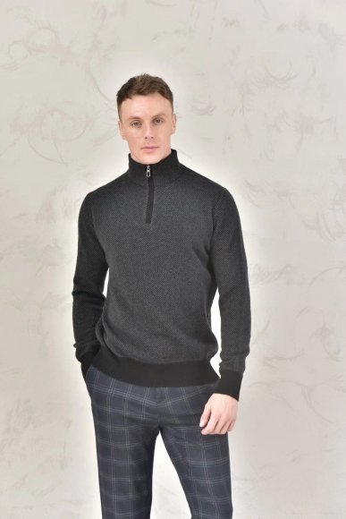 Loro Piana Roadster Mezzocollo - Мужская кашемировая кофта свитер N1_1311LP1 Loro Piana Roadster Mezzocollo - Мужская кашемировая кофта свитер N1_1311LP1