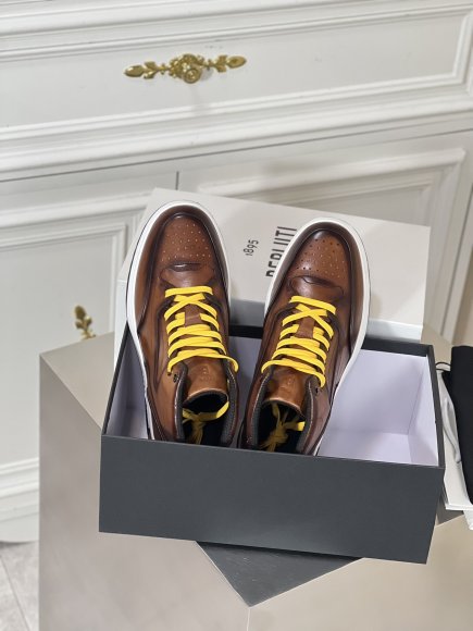 Berluti - Мужские ботинки кеды HP_1512BE6 Berluti - Мужские ботинки кеды HP_1512BE6
