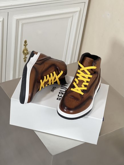 Berluti - Мужские ботинки кеды HP_1512BE6 Berluti - Мужские ботинки кеды HP_1512BE6