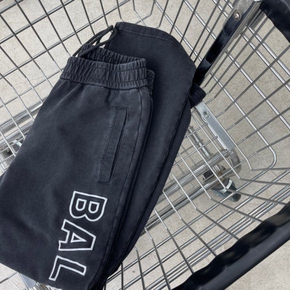 Balenciaga Outline Baggy - Мужские спортивные штаны AH_2610BA6 Balenciaga Outline Baggy - Мужские спортивные штаны AH_2610BA6