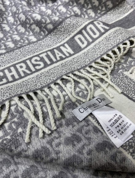 Dior - Кашемировый шарф палантин JX_2909DI1