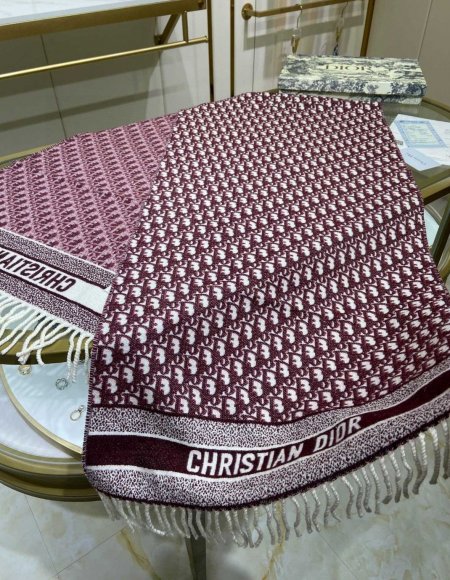 Dior - Кашемировый шарф палантин JX_2909DI1
