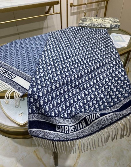 Dior - Кашемировый шарф палантин JX_2909DI1