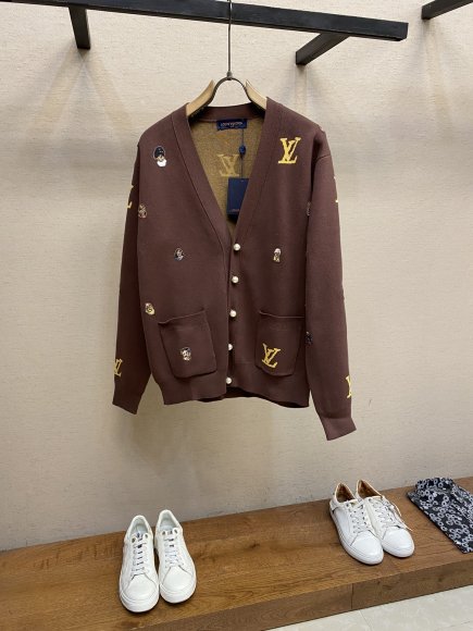 Louis Vuitton - Мужская кофта кардиган DZ_1501LV4 Louis Vuitton - Мужская кофта кардиган DZ_1501LV4