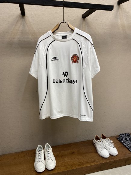 Balenciaga Paris Soccer - Мужская футболка майка DZ_1403BA7 Balenciaga Paris Soccer - Мужская футболка майка DZ_1403BA7