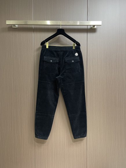Moncler - Мужские вельветовые штаны брюки DZ_2308MO7 Moncler - Мужские вельветовые штаны брюки DZ_2308MO7