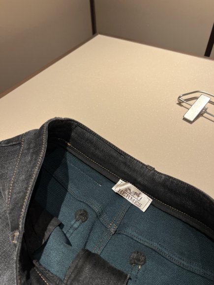 Hermes - Мужские штаны джинсы DF_2711HE2 Hermes - Мужские штаны джинсы DF_2711HE2