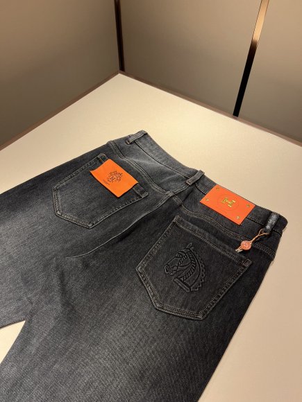 Hermes - Мужские штаны джинсы DF_2711HE2 Hermes - Мужские штаны джинсы DF_2711HE2