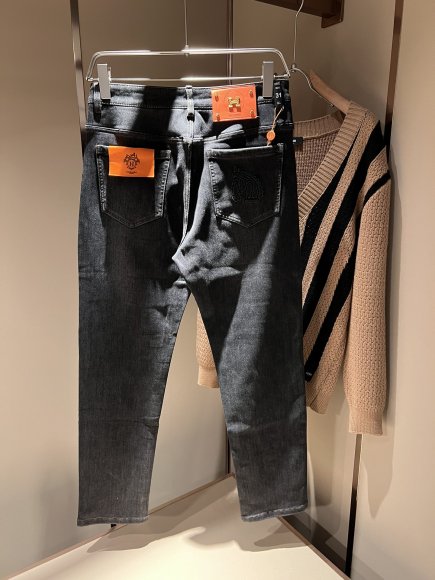 Hermes - Мужские штаны джинсы DF_2711HE2 Hermes - Мужские штаны джинсы DF_2711HE2
