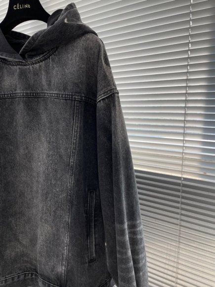 Balenciaga - Мужская джинсовая кофта куртка AH_2610BA8 Balenciaga - Мужская джинсовая кофта куртка AH_2610BA8