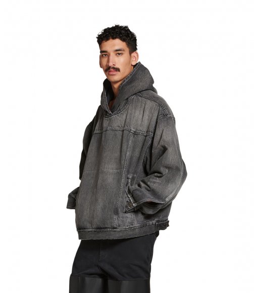 Balenciaga - Мужская джинсовая кофта куртка AH_2610BA8 Balenciaga - Мужская джинсовая кофта куртка AH_2610BA8