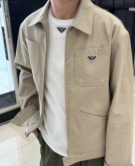 Prada - Мужская джинсовая куртка рубашка DZ_1208PR6 Prada - Мужская джинсовая куртка рубашка DZ_1208PR6