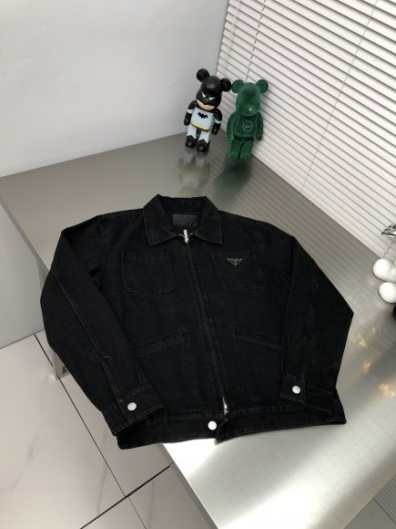 Prada - Мужская джинсовая куртка рубашка DZ_1208PR6 Prada - Мужская джинсовая куртка рубашка DZ_1208PR6