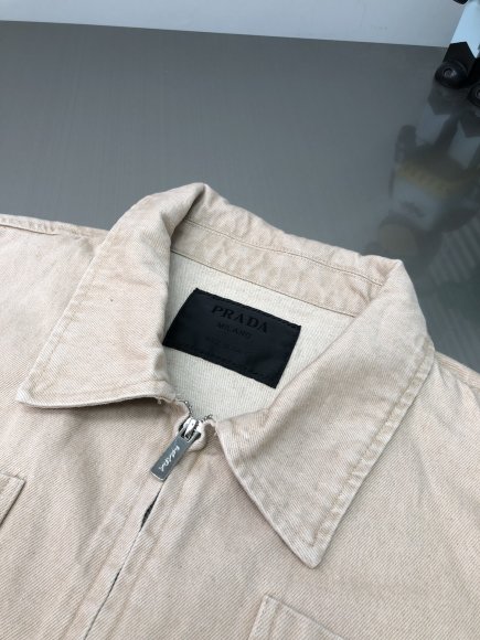 Prada - Мужская джинсовая куртка рубашка DZ_1208PR6 Prada - Мужская джинсовая куртка рубашка DZ_1208PR6