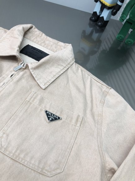 Prada - Мужская джинсовая куртка рубашка DZ_1208PR6 Prada - Мужская джинсовая куртка рубашка DZ_1208PR6