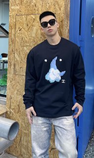 Chanel - Мужская кофта свитшот DZ_1410CH10 Chanel - Мужская кофта свитшот DZ_1410CH10