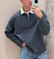 Bottega Veneta - Мужская кофта свитшот поло DZ_1311BV6