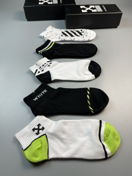 Off White носки комплект 5 пар AC_1705OW5 Off White носки комплект 5 пар AC_1705OW5