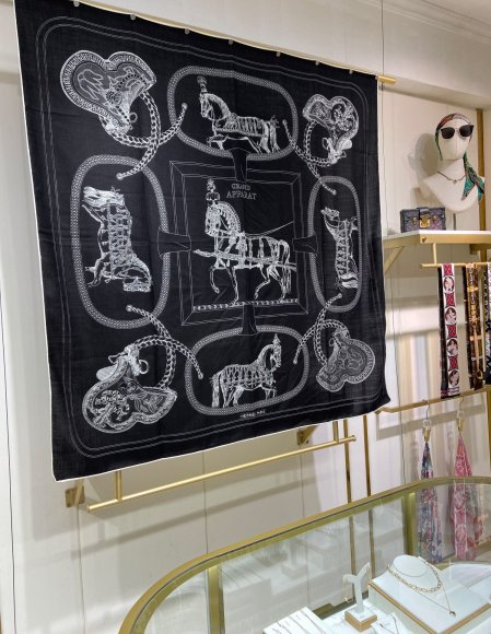 Hermes - Кашемировый платок шарф JX_2909HE4 Hermes - Кашемировый платок шарф JX_2909HE4