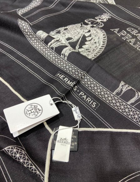 Hermes - Кашемировый платок шарф JX_2909HE4 Hermes - Кашемировый платок шарф JX_2909HE4