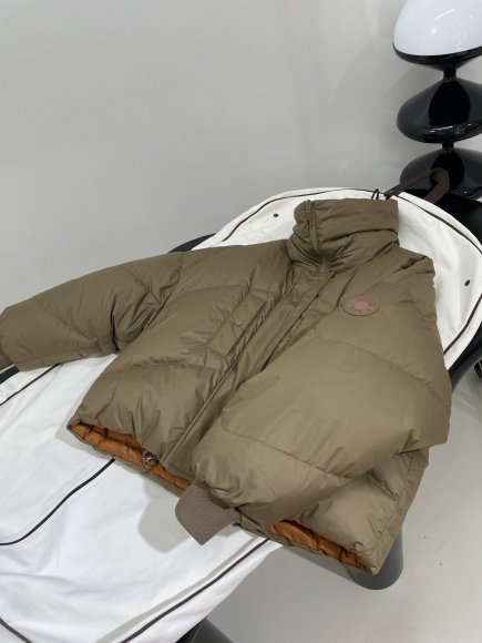 Hermes - Женская двухсторонняя куртка пуховик FY_1712HE2