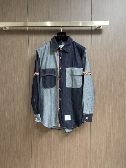 Thom Browne - Мужская джинсовая рубашка DZ_2912TB10