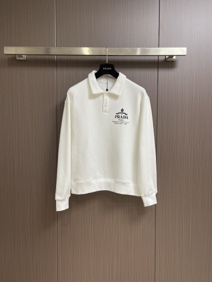Prada - Мужская кофта поло пуловер DZ_2308PR10