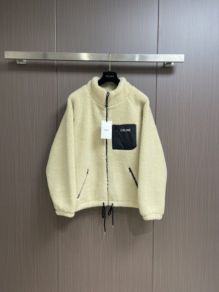 Celine - Мужская флисовая кофта толстовка куртка DZ_1311CE7