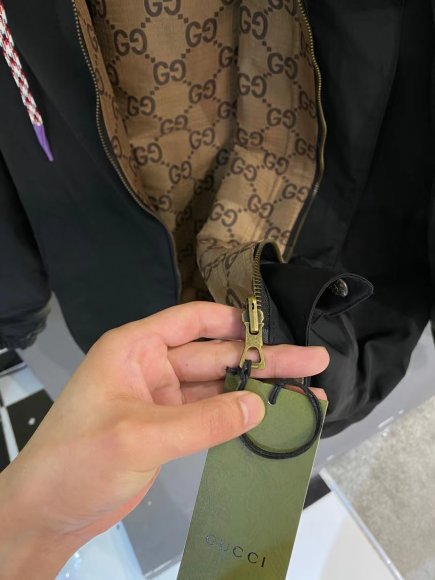 Gucci - Мужская двусторонняя куртка ветровка AH_2909GU1 Gucci - Мужская двусторонняя куртка ветровка AH_2909GU1