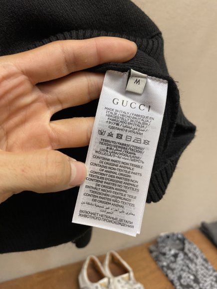 Gucci - Мужская шерстяная кофта свитер худи DZ_1612GU7 Gucci - Мужская шерстяная кофта свитер худи DZ_1612GU7