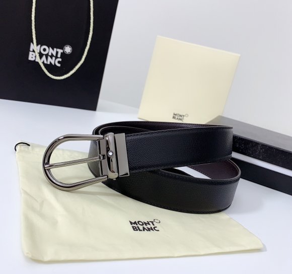 Montblanc Мужской ремень 3.4см. RE_1302MO1 Montblanc Мужской ремень 3.4см. RE_1302MO1