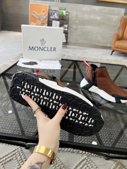 Moncler - Мужские ботинки кроссовки RR_2710MO1