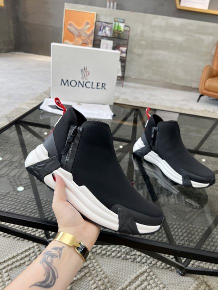 Moncler - Мужские ботинки кроссовки RR_2710MO1