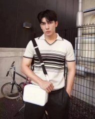 Dolce & Gabbana - Мужская шерстяная футболка поло DZ_1501DG9