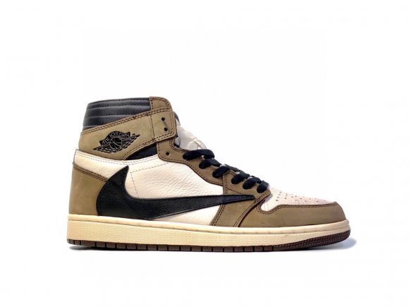 Nike Air Jordan 1 High OG Travis Scott  Мужские кроссовки RR_3011NI1
